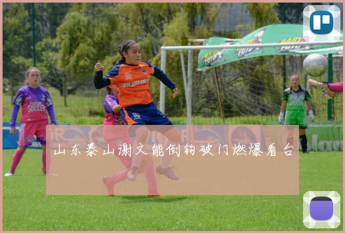 山东泰山谢文能倒钩破门燃爆看台